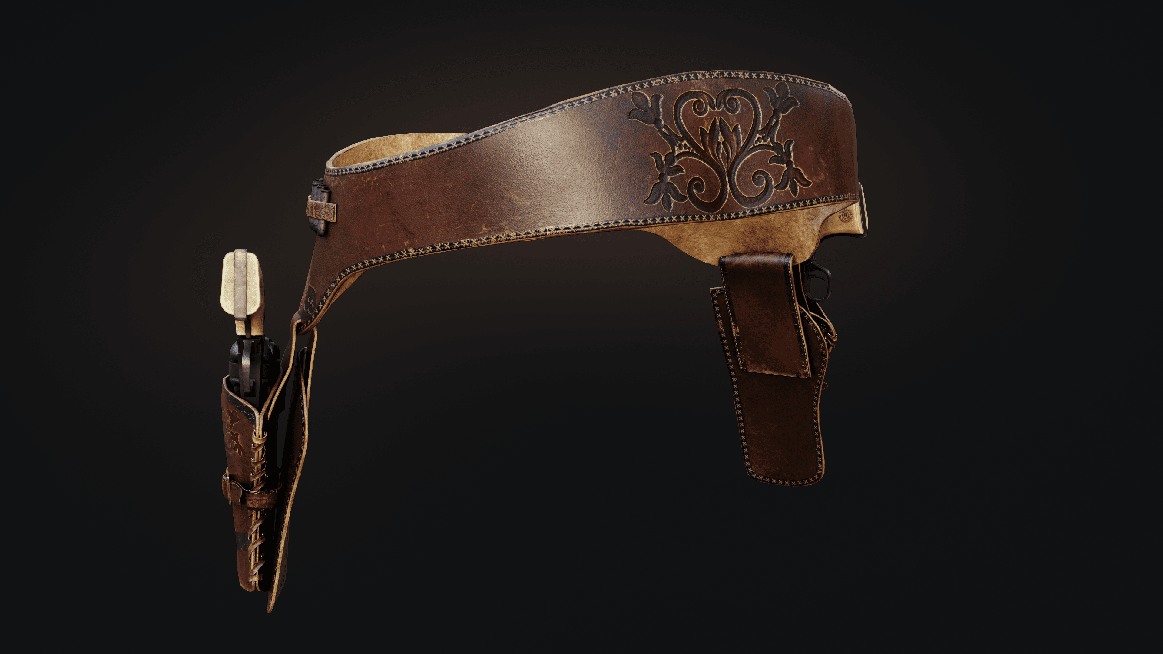 Ergonomic Weapon Silhouette Design