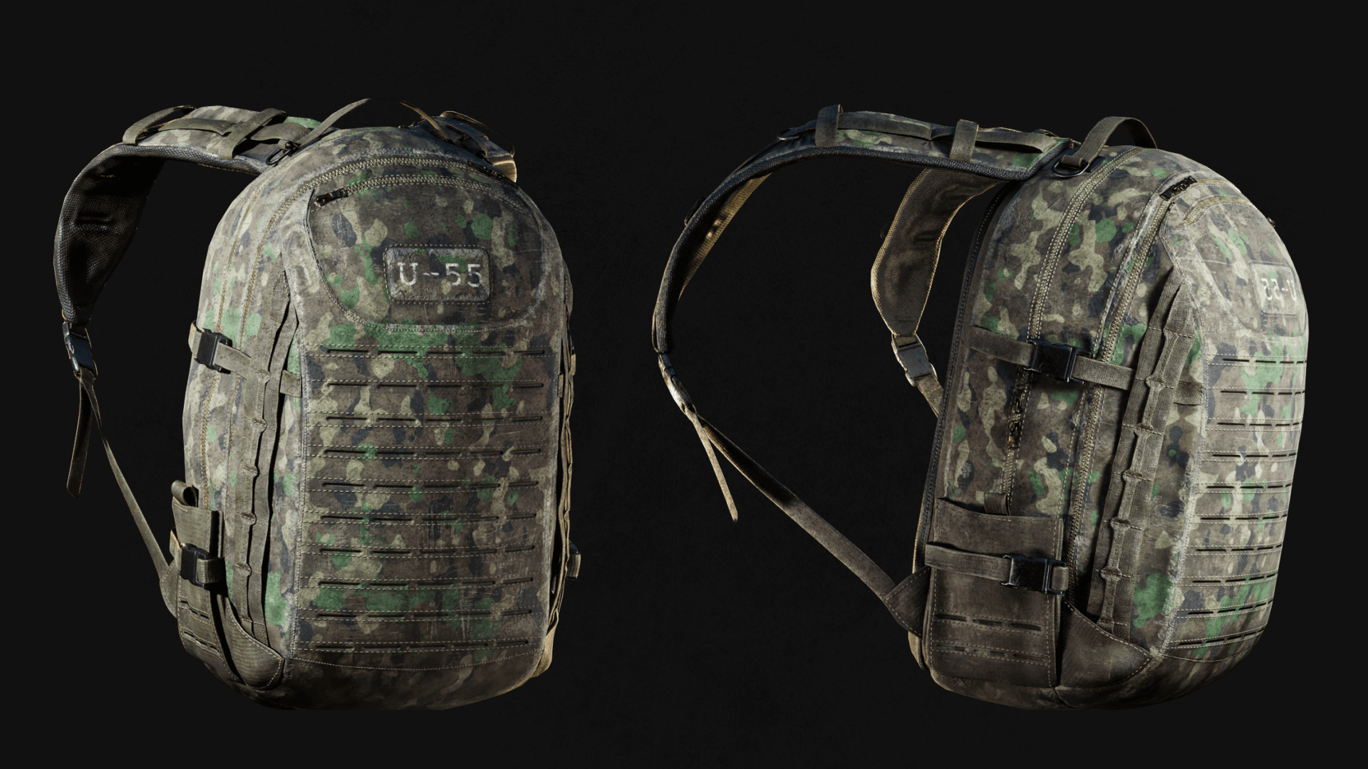 Weathered Metal & Fabric Shaders