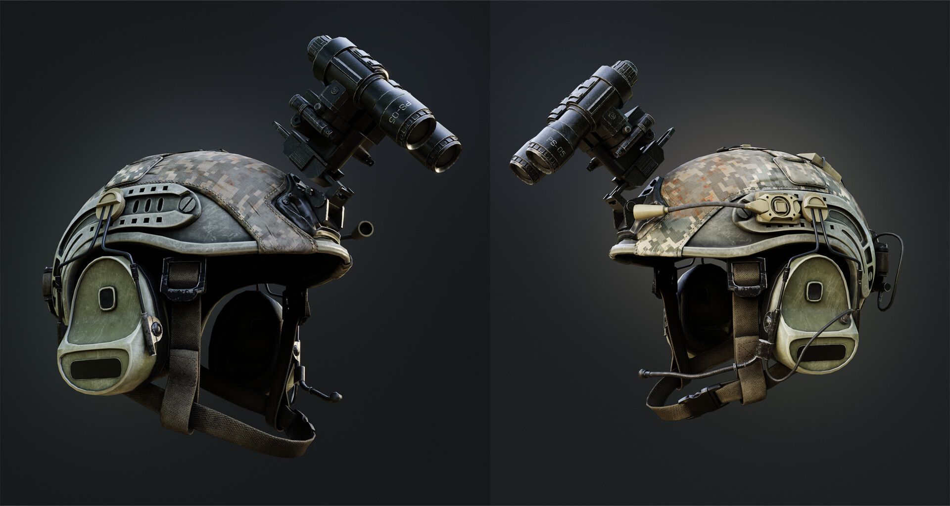 Mechanical Weapon Component Rigging