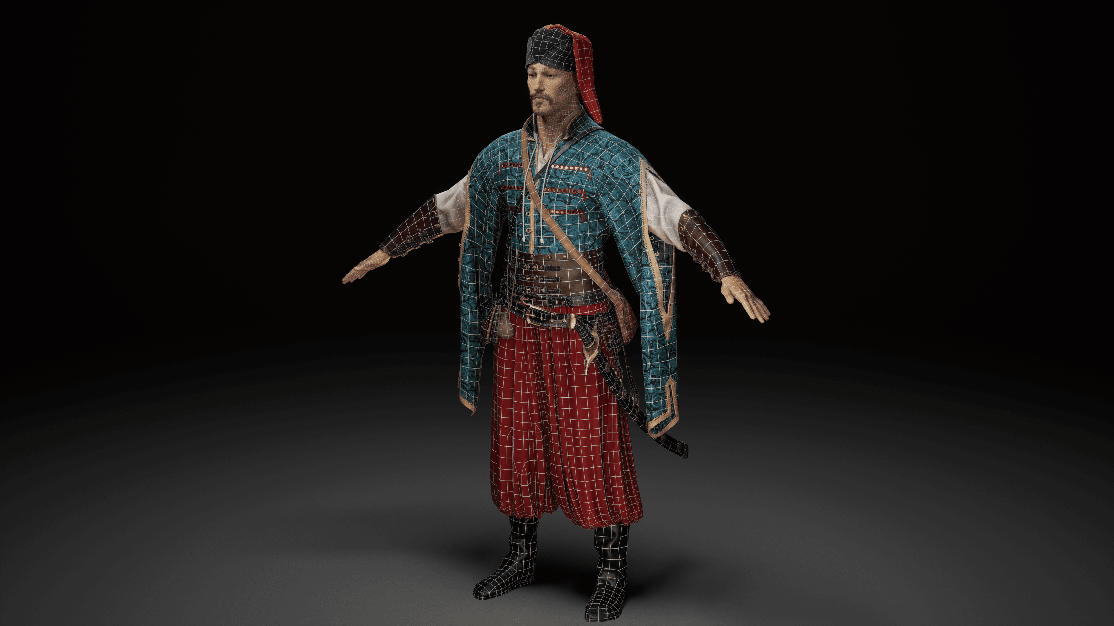 Clean Game-Ready Character Topology