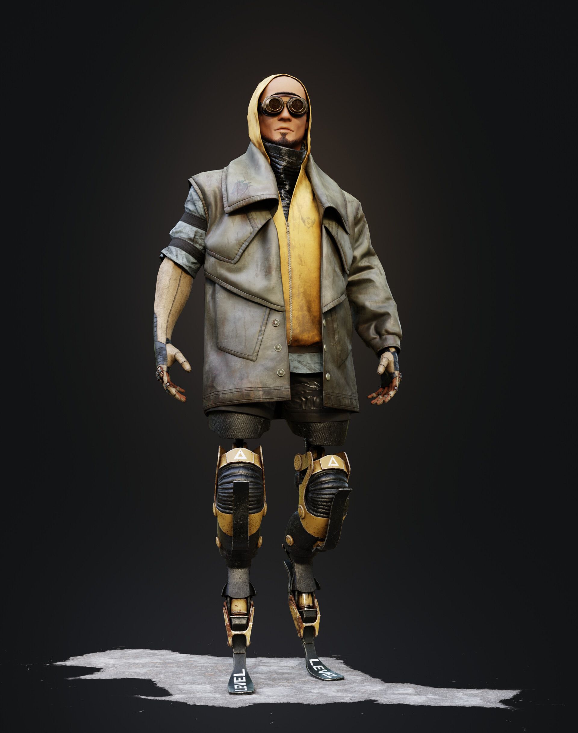 High-Mobility Parkour Animation