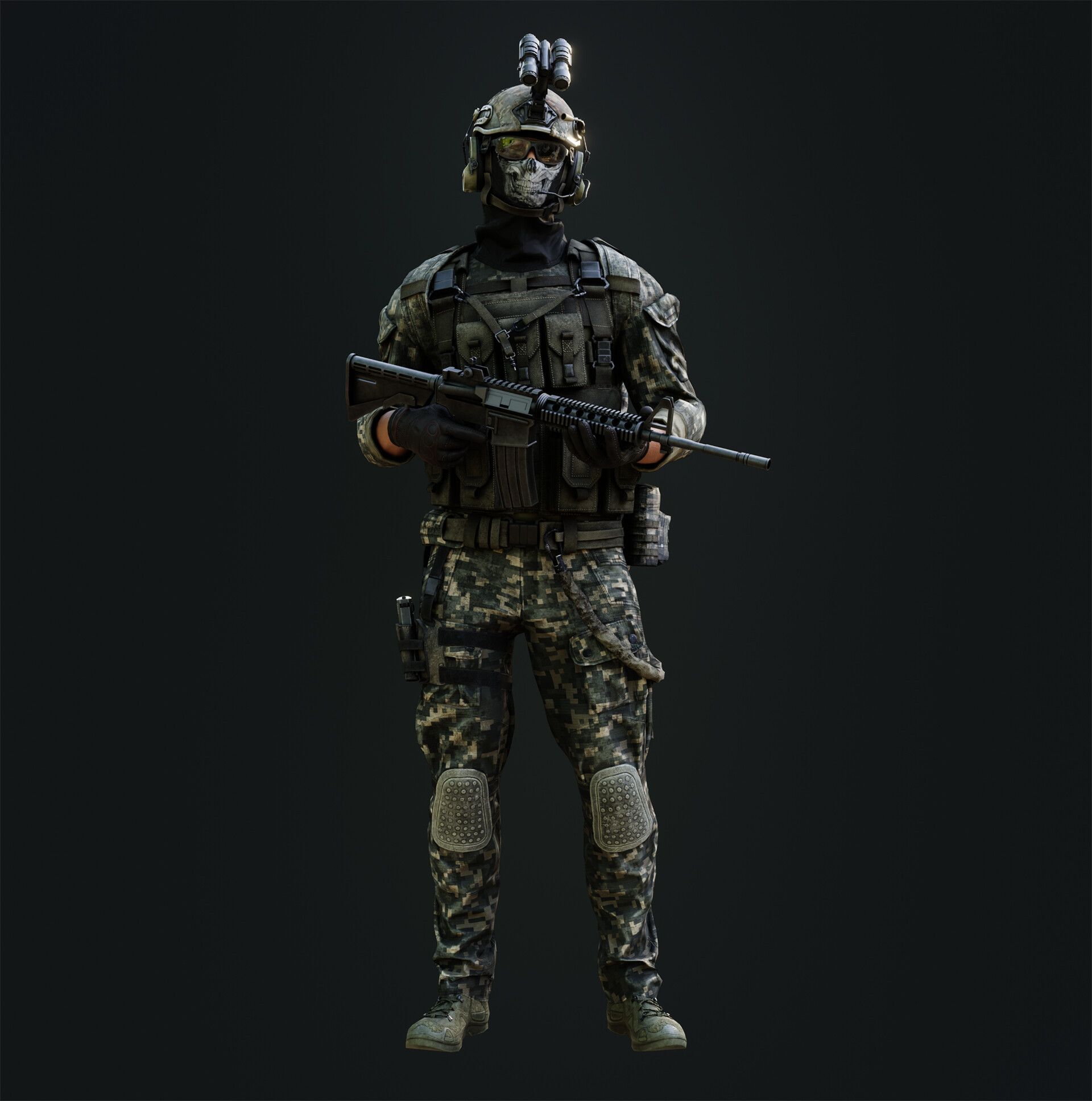 Tier 1 Gear & Uniform Modeling