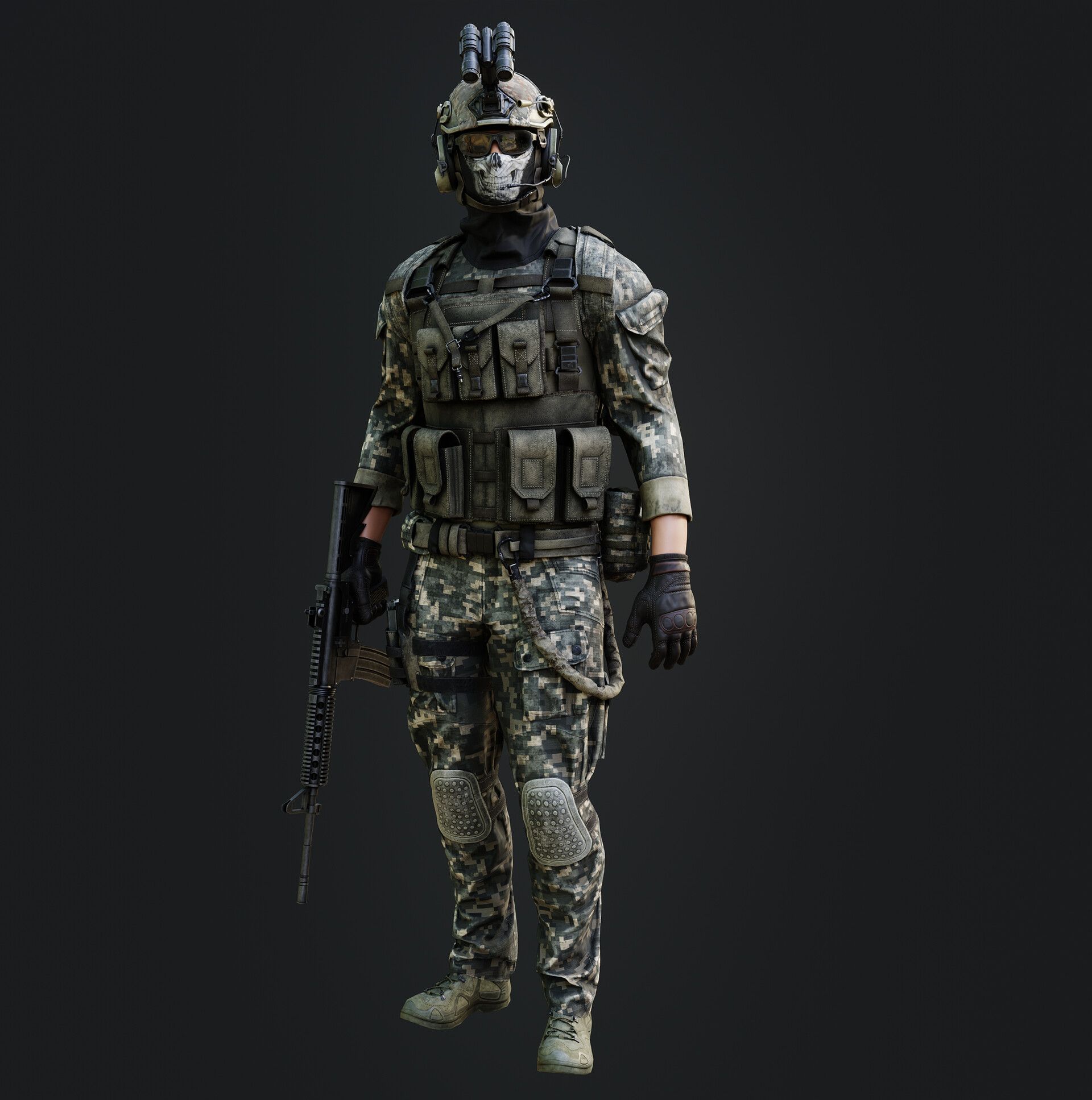 Tactical PBR Texturing