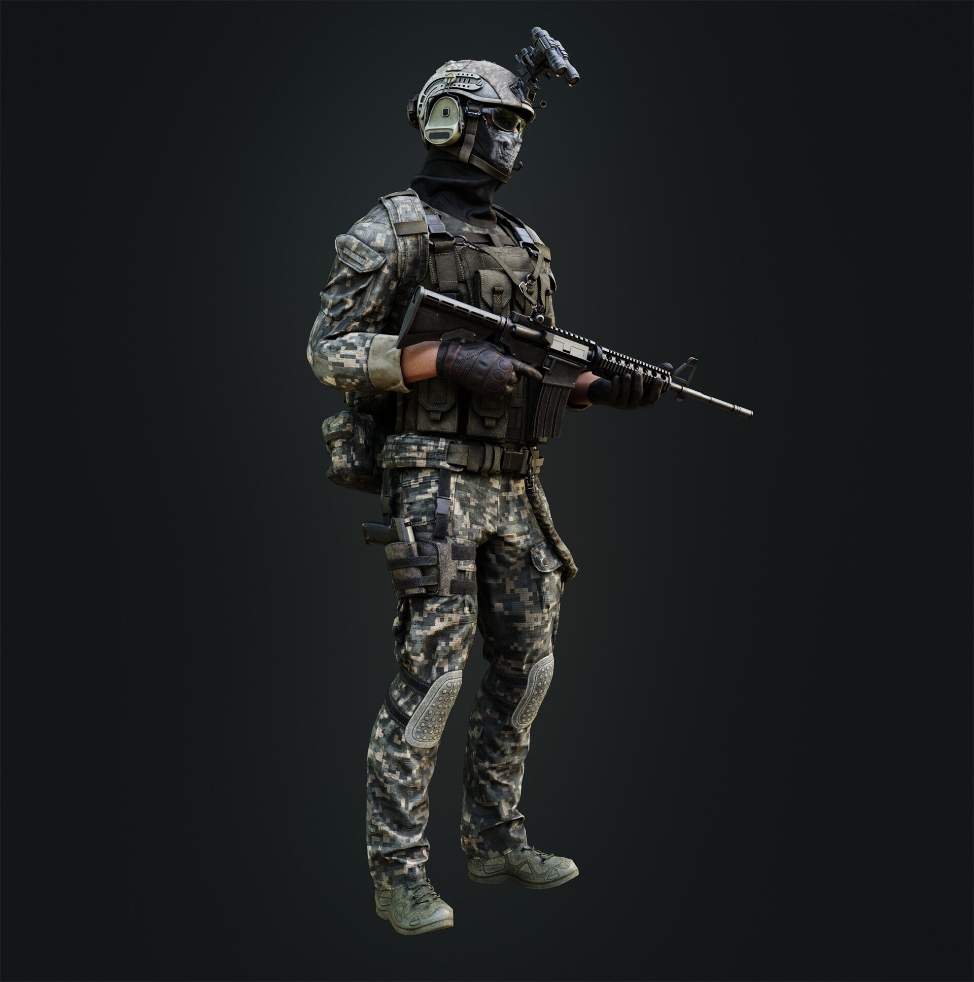 Combat-Ready Character Rigging