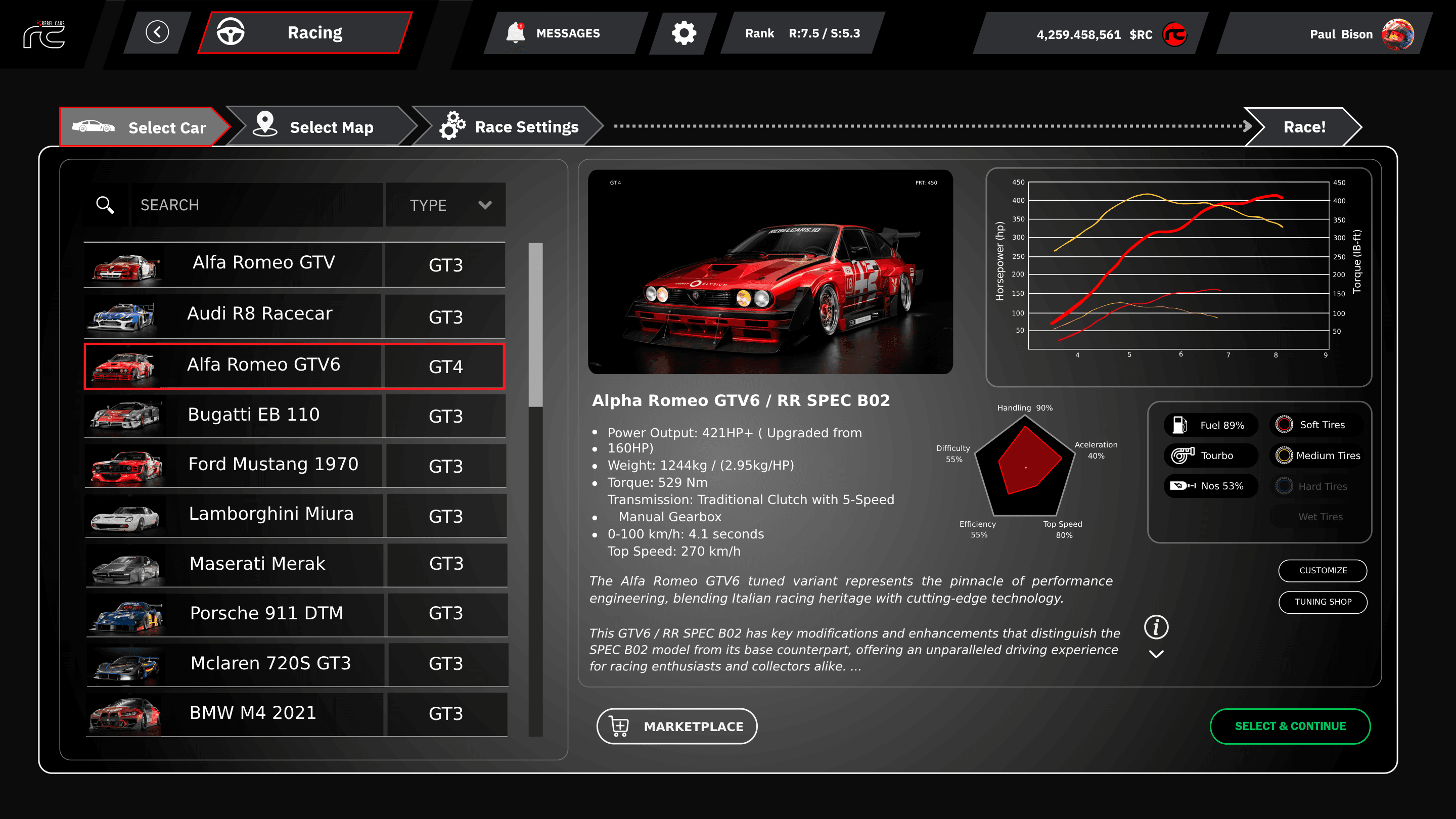 Multiplayer Racing Network Replication