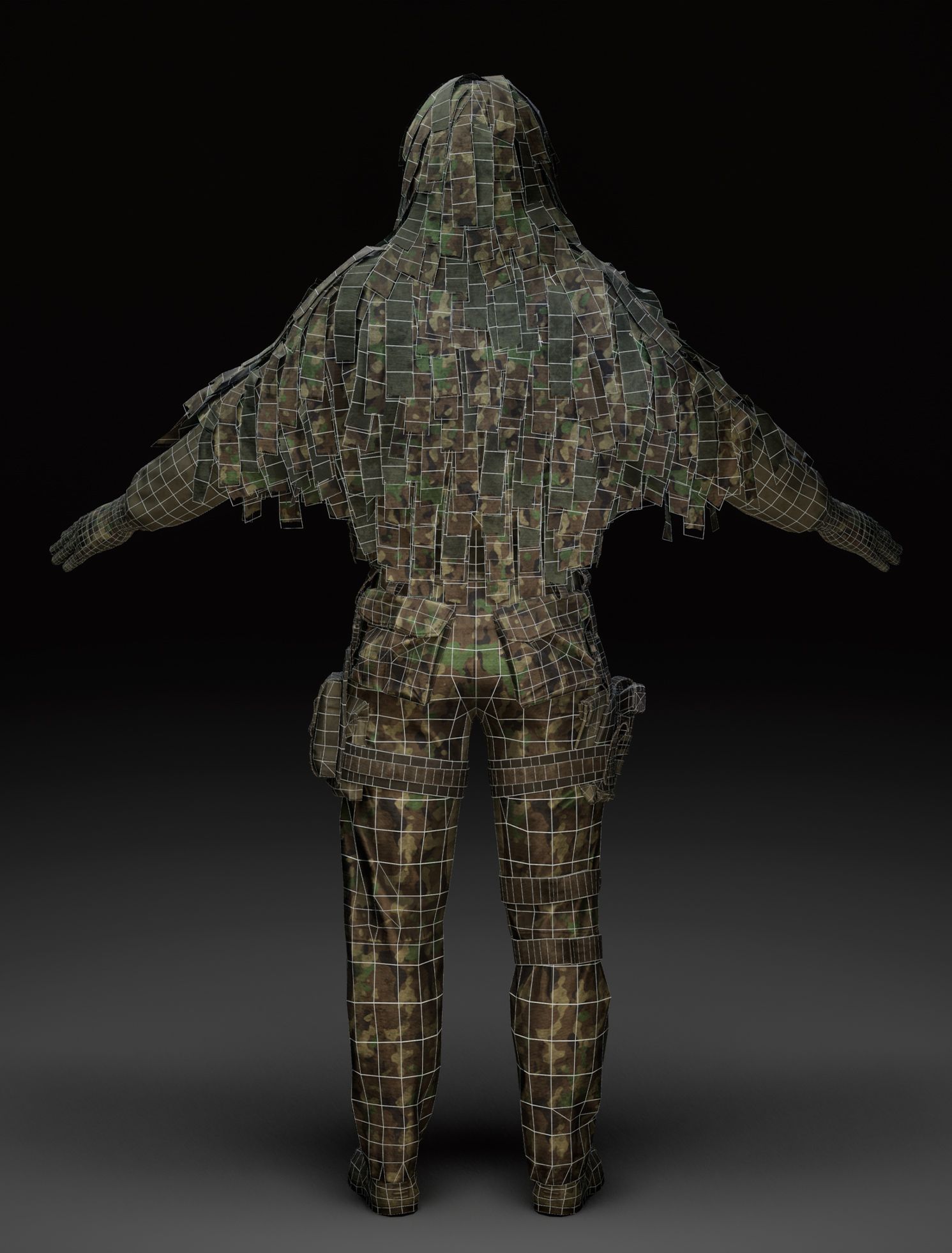 Weapon Netting & Attachment Setup