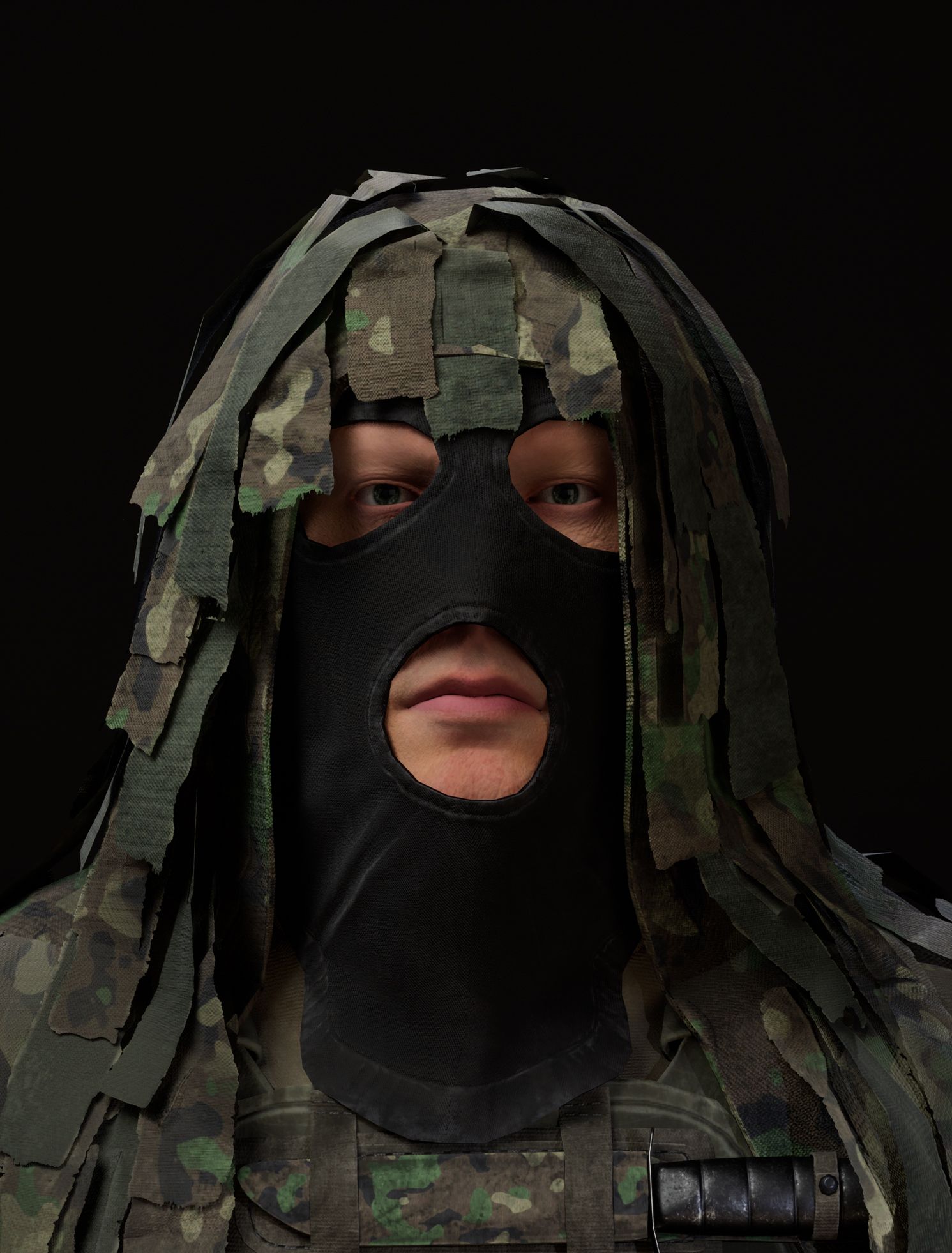 Helmet NVG Attachment Rigging