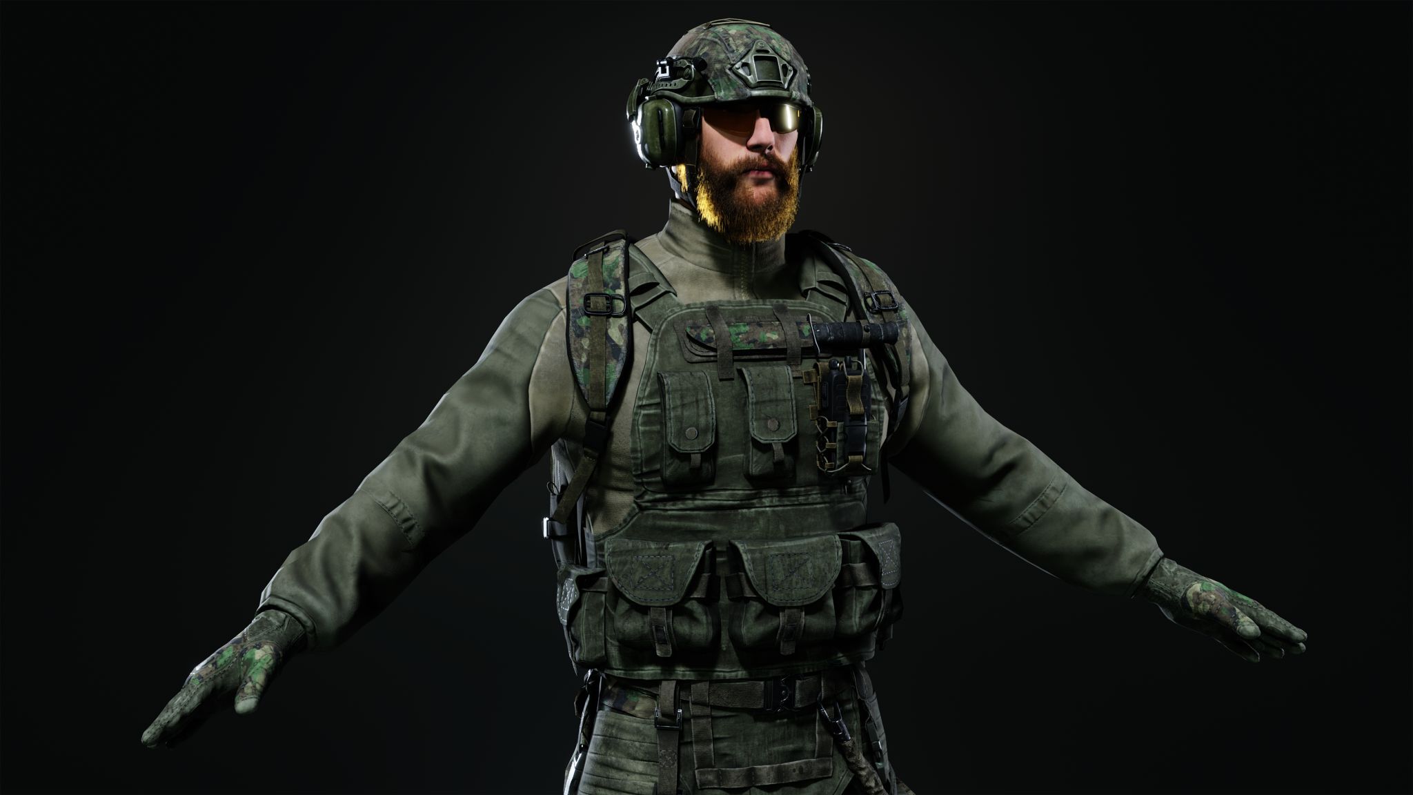 Tactical Gear & Armor Modeling